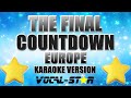 Europe - The Final Countdown | With Lyrics HD Vocal-Star Karaoke