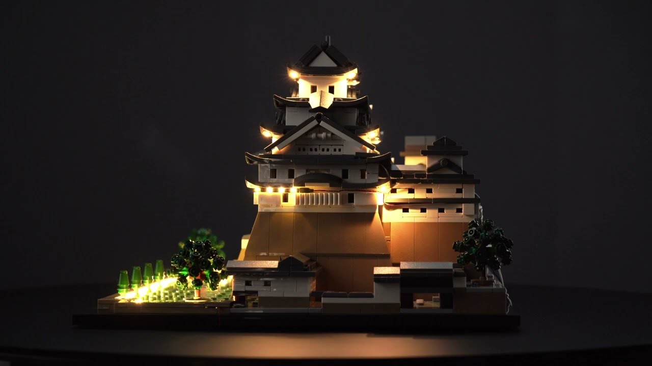 BrickBling LED-Licht-Set für LEGO® Burg Himeji (21060)