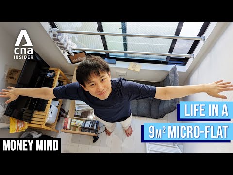 What It's Like To Live In A Tiny Micro Apartment In Tokyo, Japan | Money Mind | Homes