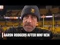 Aaron Rodgers Hopes Belief Is Starting To Pick Up After The Steelers Win On MNF NFL On ESPN
