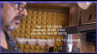Video thumbnail for Sennheiser MD 441-U VS Neumann U87AI by Paolo Balestri - Speaker- doppiatore pubblicitario