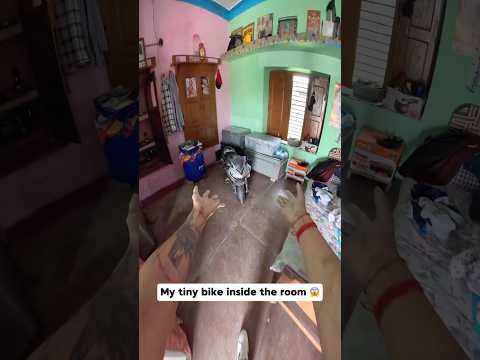 My tiny bike inside the room 🥰