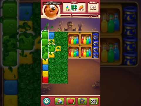 Toon Blast Level 1696 Walkthrough