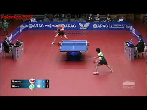 Patrick Baum vs Koki Niwa (German League 2012/2013)