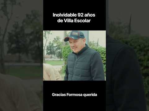 ¡Inolvidable los 92 años de Villa Escolar! ✨❤️  #ChristianHerrera #VillaEscolar #Formosa