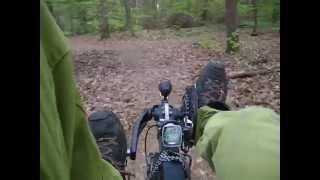 preview picture of video 'Mit dem Flevo - Racer im Wald'