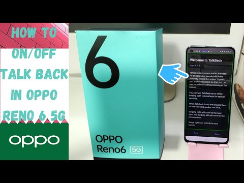 How to ON/OFF Talk Back in OPPO RENO 6 5G| How to Enable / Disable TalkBack Mode in OPPO Reno 6 pro