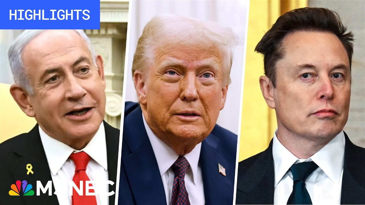 ‘Outcry’ over Musk, Trump wants U.S. in Gaza: Trump’s First 100 Days - Day 16 | MSNBC Highlights