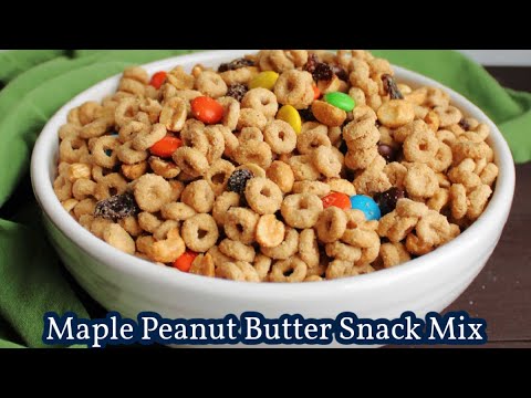 Peanut Butter Maple Snack Mix