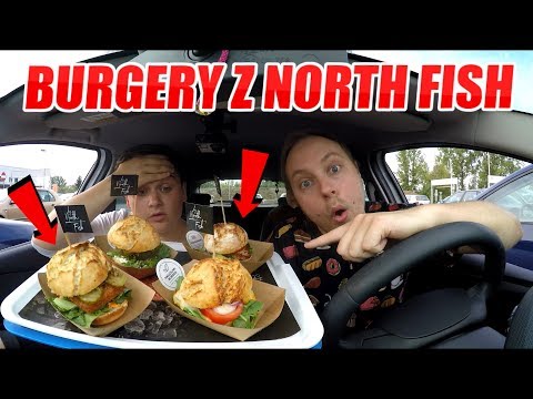 TEST BURGERY Z NORTH FISH - CZY SĄ SMACZNE ?