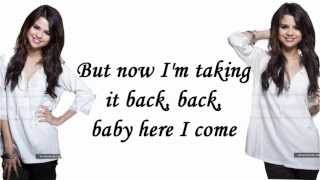 Middle Of Nowhere-Selena Gomez &amp; The Scene (Lyrics On Screen)