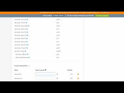 Tanda video/presentation/materials