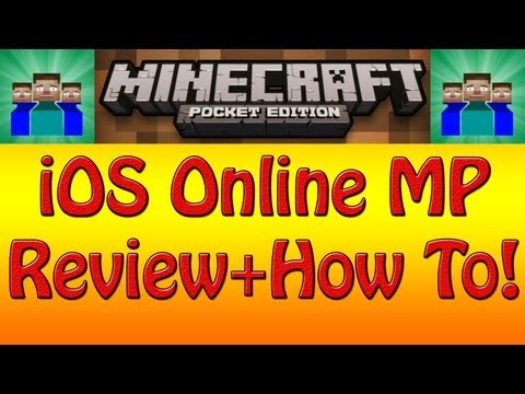 How to play Online Multiplayer Minecraft Pocket Edition on iOS without jailbreaking Tutorial!