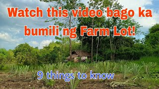 TIPS and things you should know before buying a Farm land Philippines #farm #maviointegratedfarm