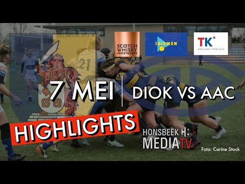 HIGHLIGHTS | DIOK vs AAC | Dames Ereklasse | 7 mei 2023