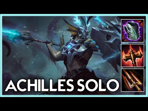 THIS PICK RUNS THE SOLO LANE - Achilles Solo Ranked Conquest