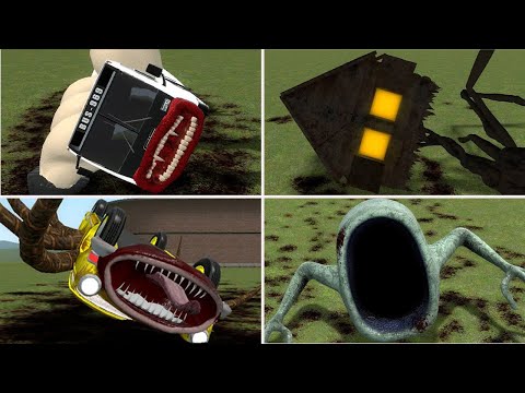 EVOLUTION OF MONSTERS: HOUSEHEAD,BUS EATER,CAR EATER, BUS EATER BUILDER VS ALL TREVOR HENDERSON GMOD