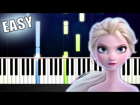 Idina Menzel, AURORA - Into the Unknown (Frozen 2) - EASY Piano Tutorial by PlutaX Idina Menzel, AURORA - Into the Unknown (Frozen 2) - EASY Piano Tutorial by PlutaX