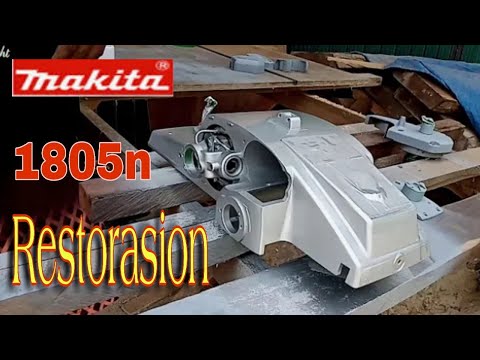 Restorasi Old Makita 1805n hand planner heavy duty... from MAKITA corporation