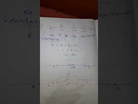 parallel and series connection problem... #class x #physics... chaper #electricity
