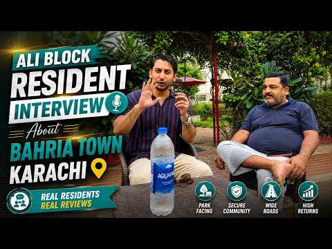 Ali Block Resident Interview About Bahria Town Karachi | Real Resident Experience & Honest Review