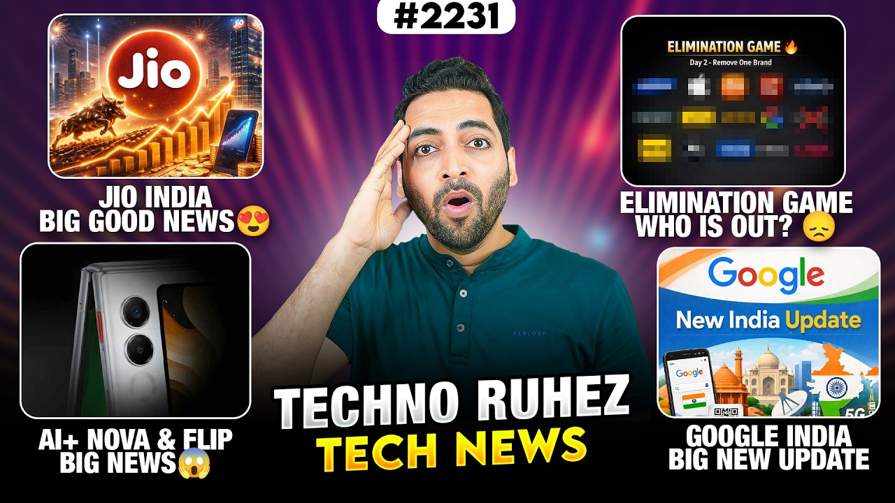 Jio India Good News😍,Samsung S27 Pro😭,OnePlus 16 Big News,iPhone Fold😟,Ai+ Nova Ultra🤯,Google