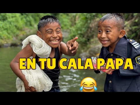 Learning to fish with a cast net as a family 😱