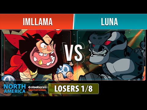 ImLlama VS Luna - Losers 1/8 - NA - Brawlhalla SteelSeries Invitational 2022