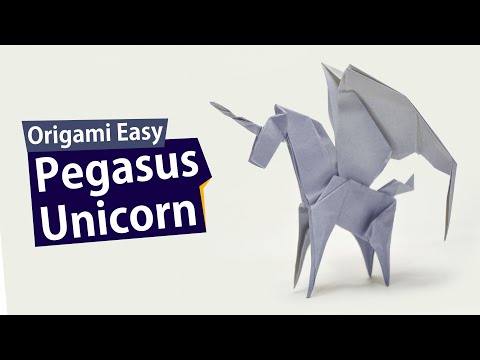 Origami Unicorn Tutorial  Easiest Step by Step Guide Ever
