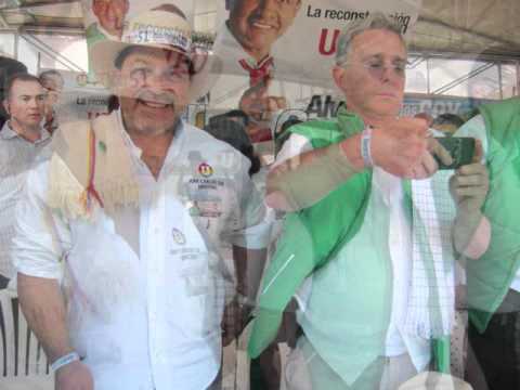 Ex Presidente Uribe apoya al Diputado Juan Carlos Coy, U-51