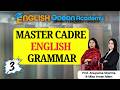 Master Cadre English Grammar Lec 3 English Master Cadre Preparation Englishoceanacademy