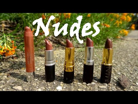 *58*The perfect nude lipsticks for dark skin.