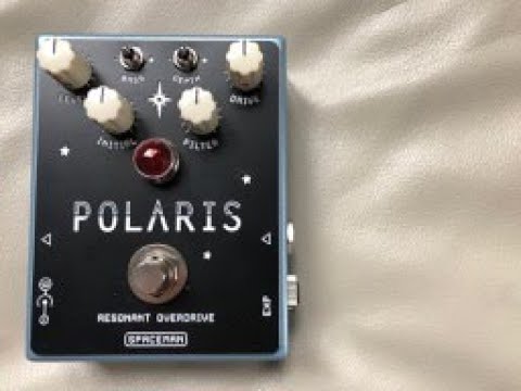 Spaceman Polaris Resonant Overdrive Pedal - Light Blue image 2