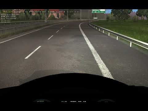 SCS Scania custom dashboard computer