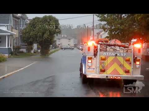 08-07-2023 Sunbury, PA - Water Rescues, Flash Flooding, Basements Flooded After Severe Thunderstorms