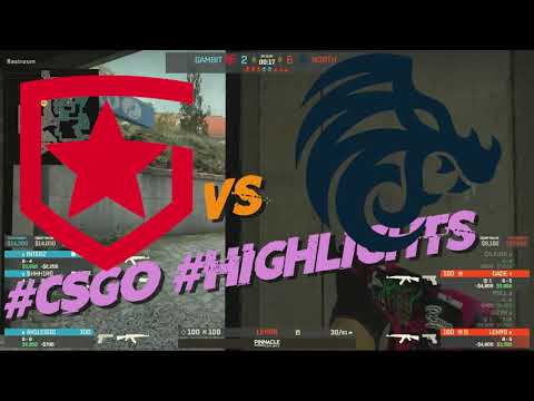 Highlights. North vs Gambit - Flashpoint 2 Closed Qualifier| #CSGO #Highlights #BEST MOMENTS