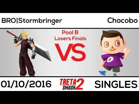 [Treta Smash 2] BRO|Stormbringer (Cloud) vs Chocobo (Villager) - Pool B Losers Finals