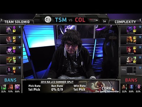 TSM vs compLexity | S4 NA LCS Summer split 2014 SuperWeek 1 Day 2 | TSM vs COL G4