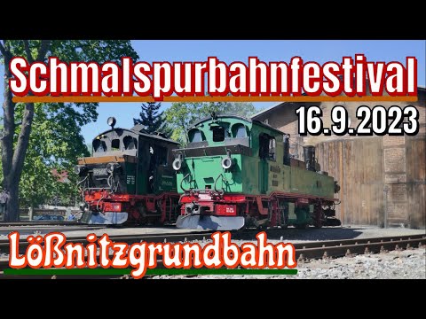 Sachsendampf im Lößnitzgrund | Schmalspurbahnfestival auf der Lößnitzgrundbahn | 16.9.2023