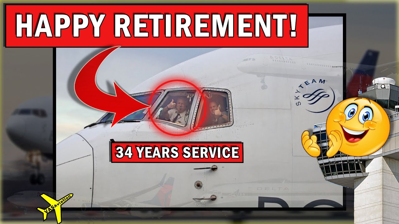 EMOTIONAL Retirement at JFK After 34 Years of Service | Enjoy Mike!