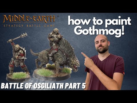 Paint Gothmog from The Battle of Osgiliath! Middle Earth Mondays #mesbg