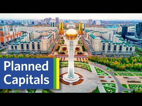 Why do countries build new capital cities?