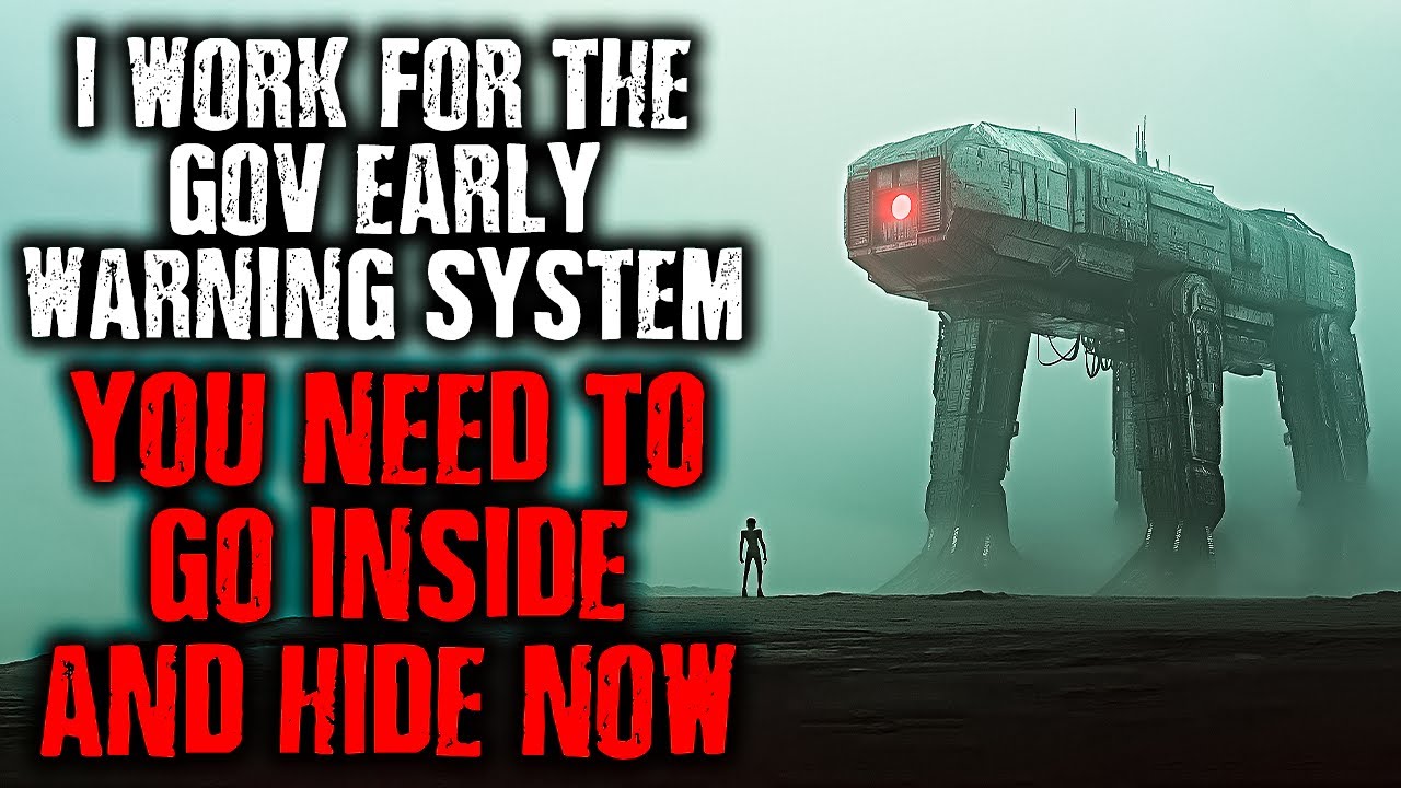 " I work for the government's WARNING system , You need to GET INSIDE NOW ! " Creepypasta