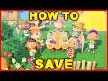 Animal Crossing New Horizons: How to Save Your Game
