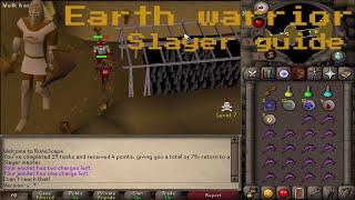 [OSRS] Earth warrior slayer task guide