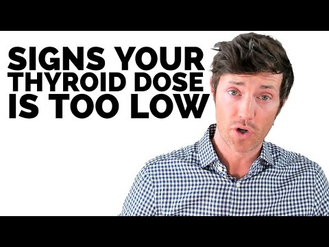 Signs Your Thyroid Medication is Too Low
