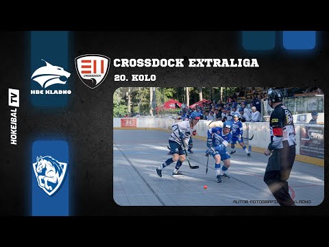 Highlights 20. kola CROSSDOCK Extraligy hokejbalu | HBC Kladno vs. HBC Pardubice
