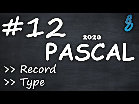 Pascal 2020 #12 - Record - Type