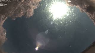 All sky camera capture from Poiana Rusca Mountains 2024-04-26