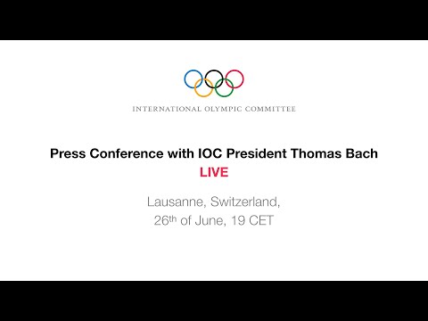 Press Conference with IOC President Thomas Bach